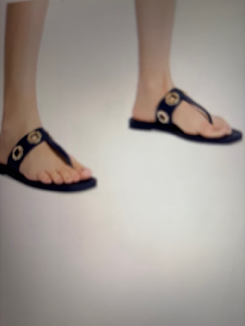 Larroude Grommet Sandals